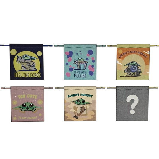 【単品】ランチ巾着M　マンダロリアン＆グローグー
