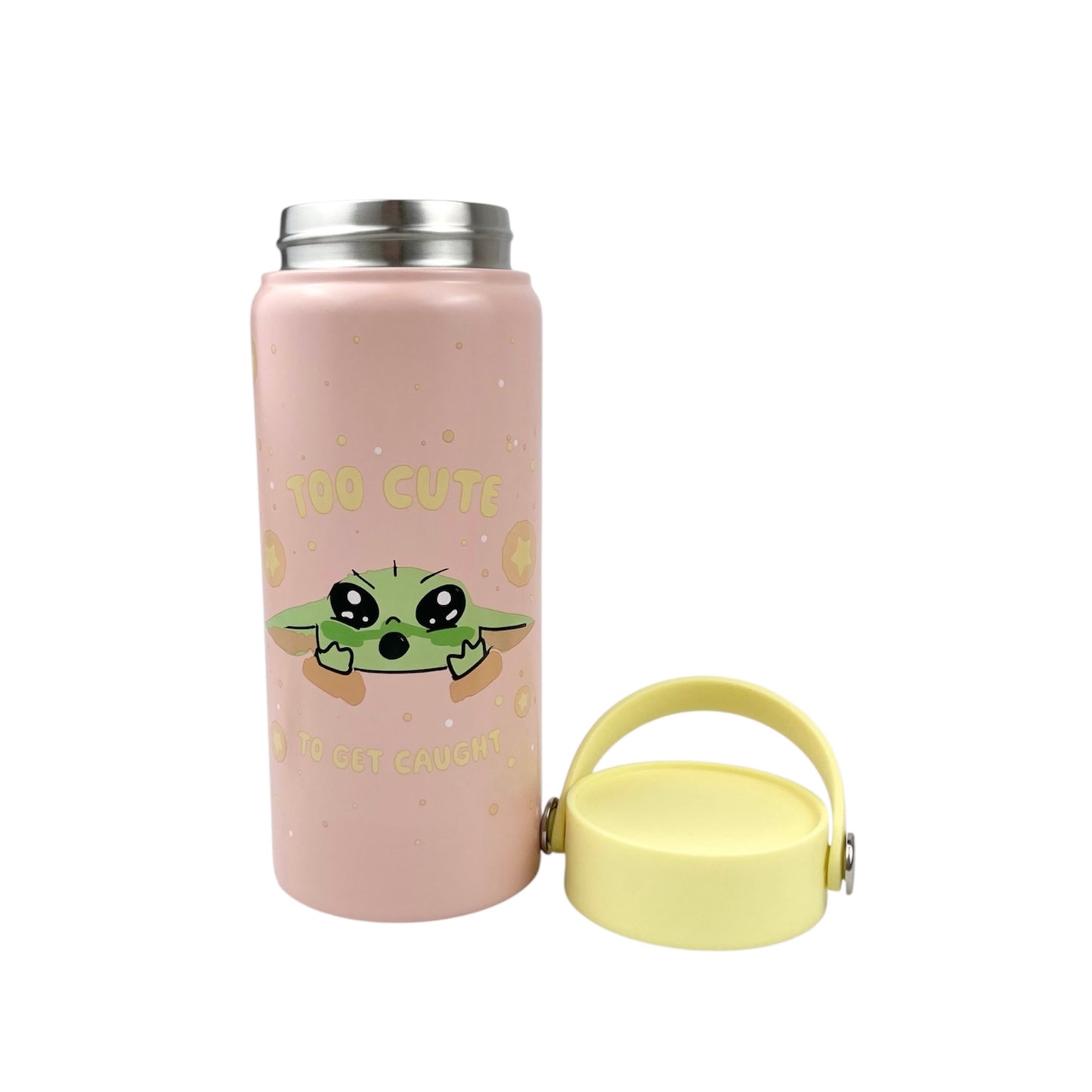 ソフトハンドル付ステンレスマグボトル　480mL　マンダロリアン＆グローグー