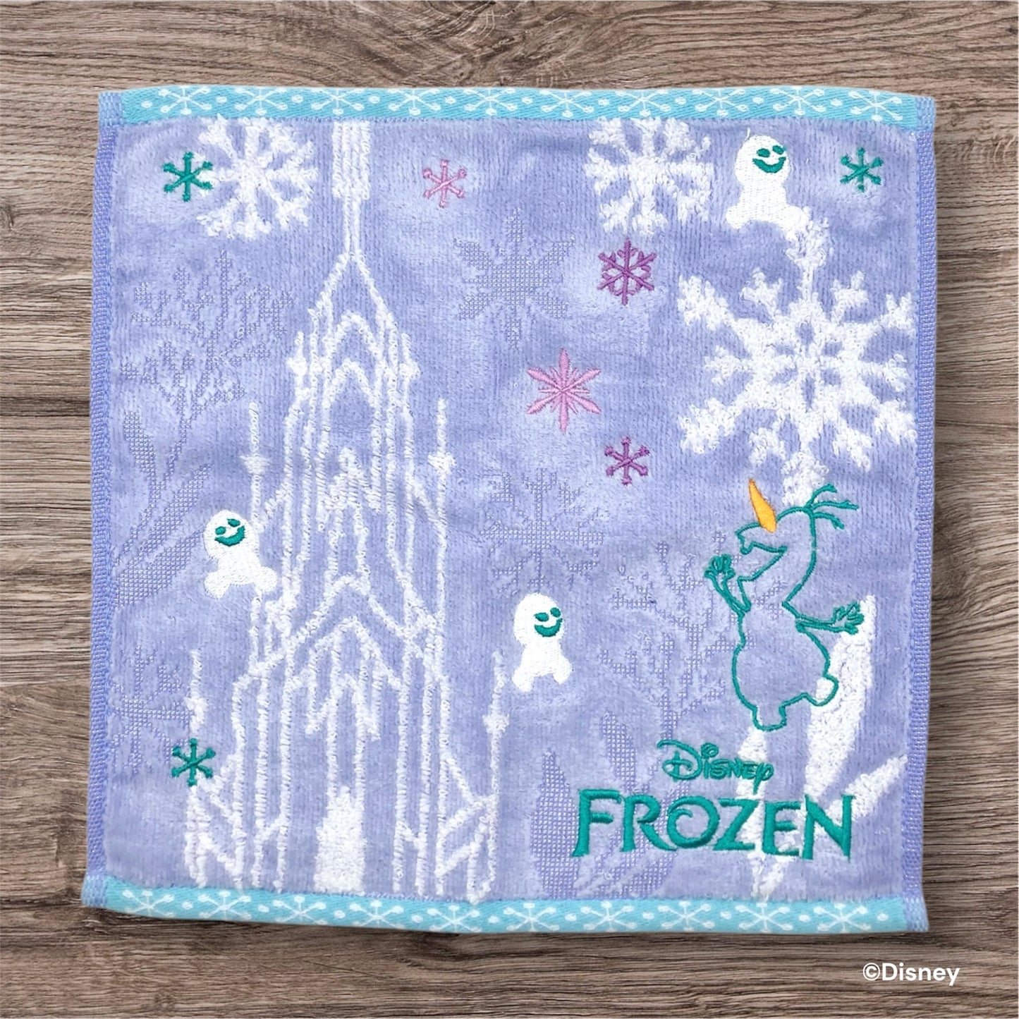 ミニタオル　アイコニックスノー　アナと雪の女王