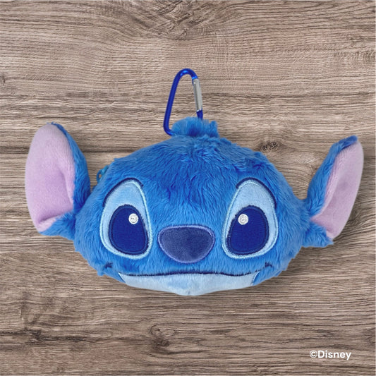 カラビナ付きぬいぐるみファスナーマスコット　スティッチ
