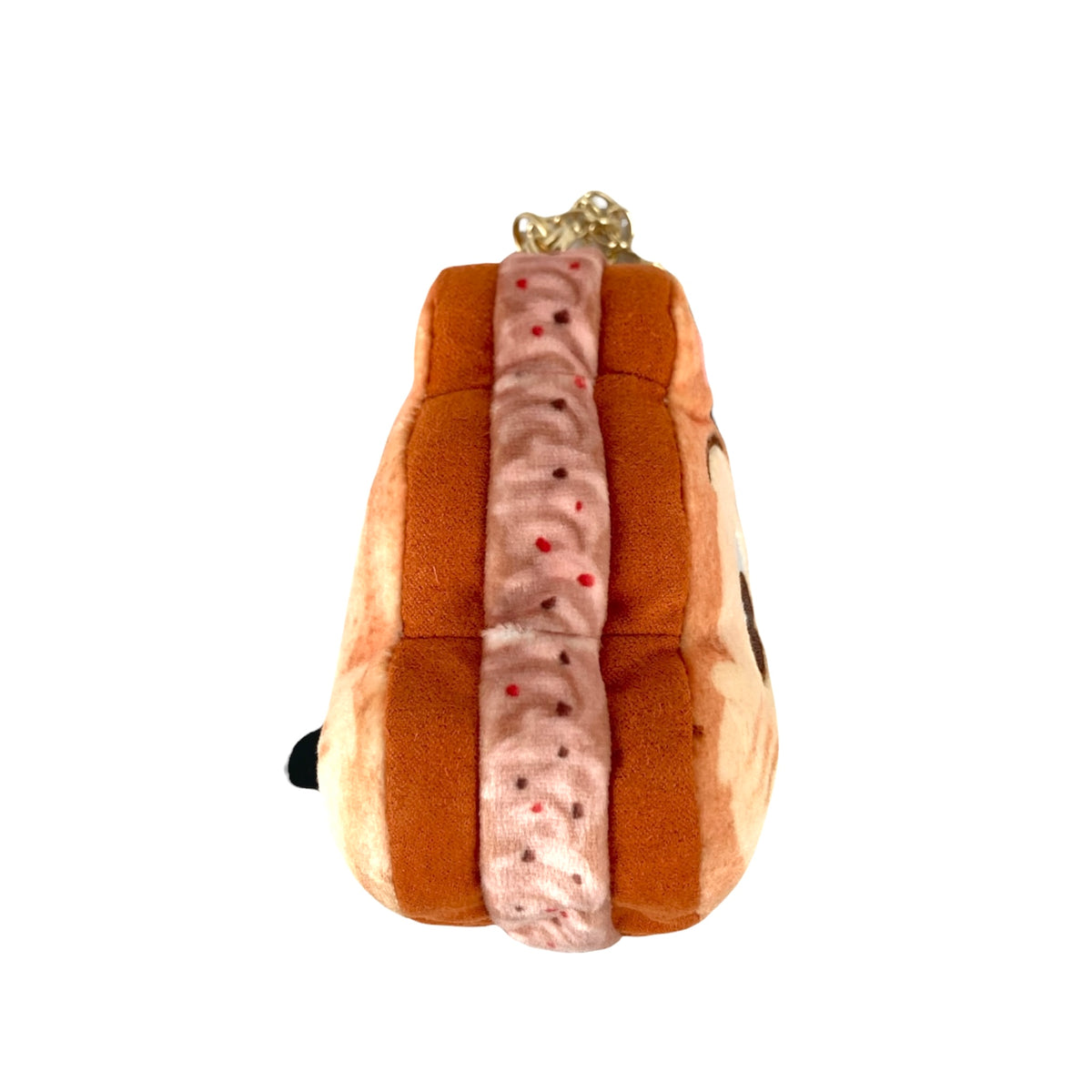 Nuiパン　チェーンストラップマスコット　ピーナッツチョコクリームサンドウィッチ　チップ＆デール
